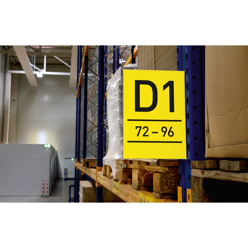 Immagine del prodotto n. 4: DURABLE segnaletica per scaffali , cartello magnetico per corsia, formato A4 verticale