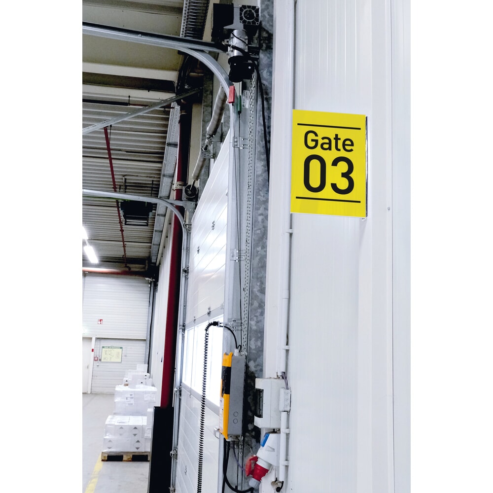 Immagine del prodotto n. 5: DURABLE segnaletica per scaffali , cartello magnetico per corsia, formato A4 verticale