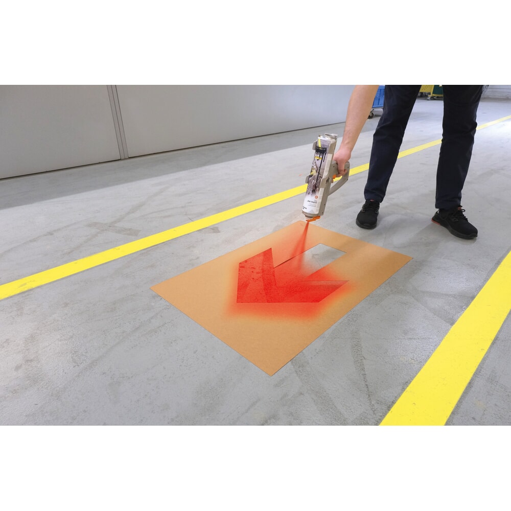 Immagine del prodotto n. 5: DURABLE Pistola per marcatura da pavimento DURALINE® EasyMover, per marcatura con stencil