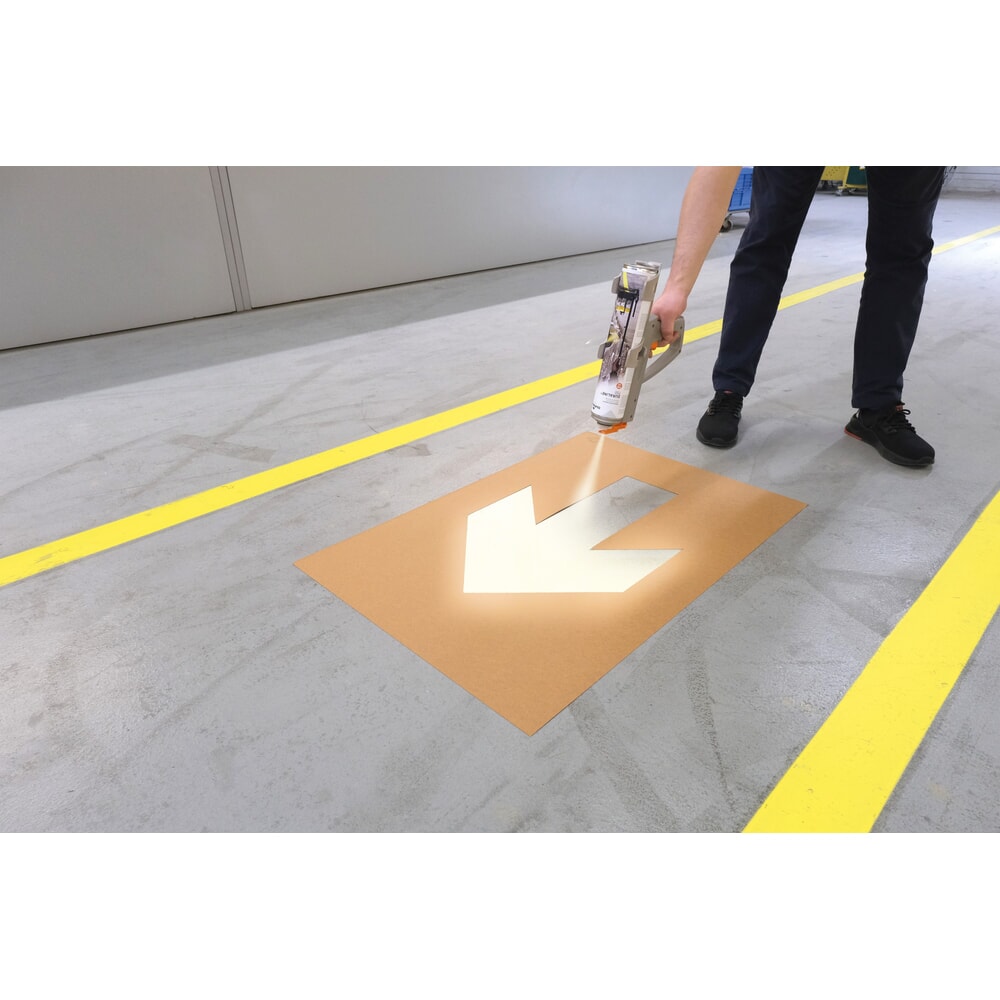 Immagine del prodotto n. 6: DURABLE Pistola per marcatura da pavimento DURALINE® EasyMover, per marcatura con stencil