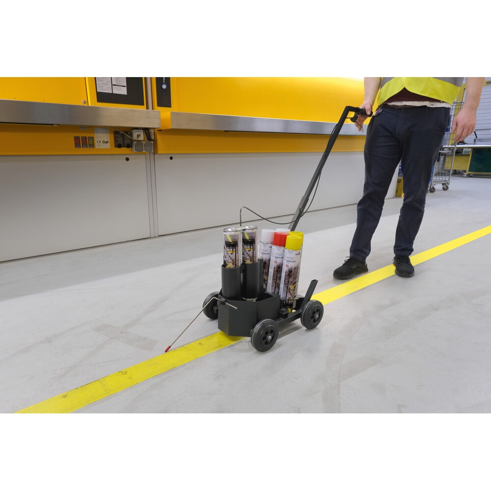 Immagine del prodotto n. 8: DURABLE carrello traccialinee DURALINE® EasyTrack, per 2 bombolette