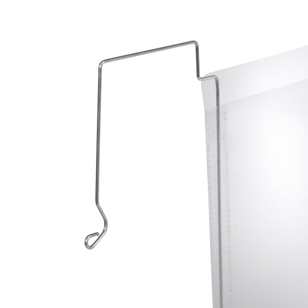 Immagine del prodotto n. 2: DURABLE tasca portadocumenti con staffe in filo metallico, DIN A5 orizzontale, aperta