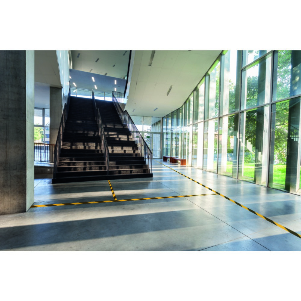 Immagine del prodotto n. 3: DURABLE Nastro di marcatura da pavimento DURALINE® 50/05, giallo/nero, staccabile