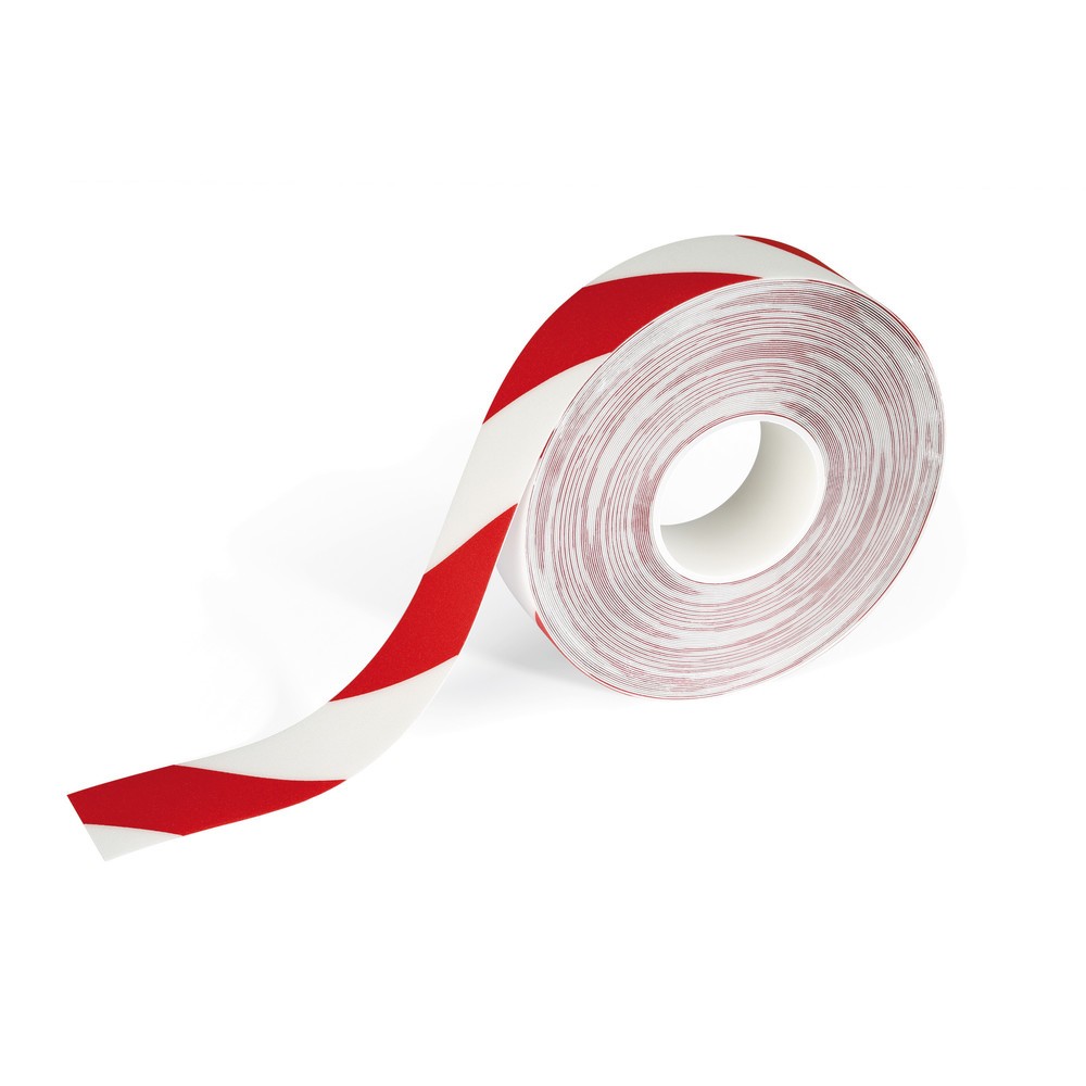 Immagine del prodotto: DURABLE Nastro di marcatura da pavimento DURALINE® 50/07, rosso/bianco
