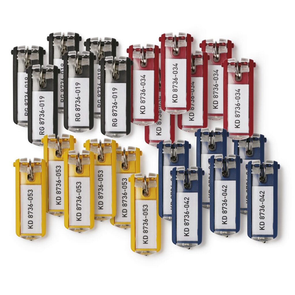 Immagine del prodotto: Portachiavi DURABLE KEY CLIP confezione grande, 1 BTL da 24 pezzi