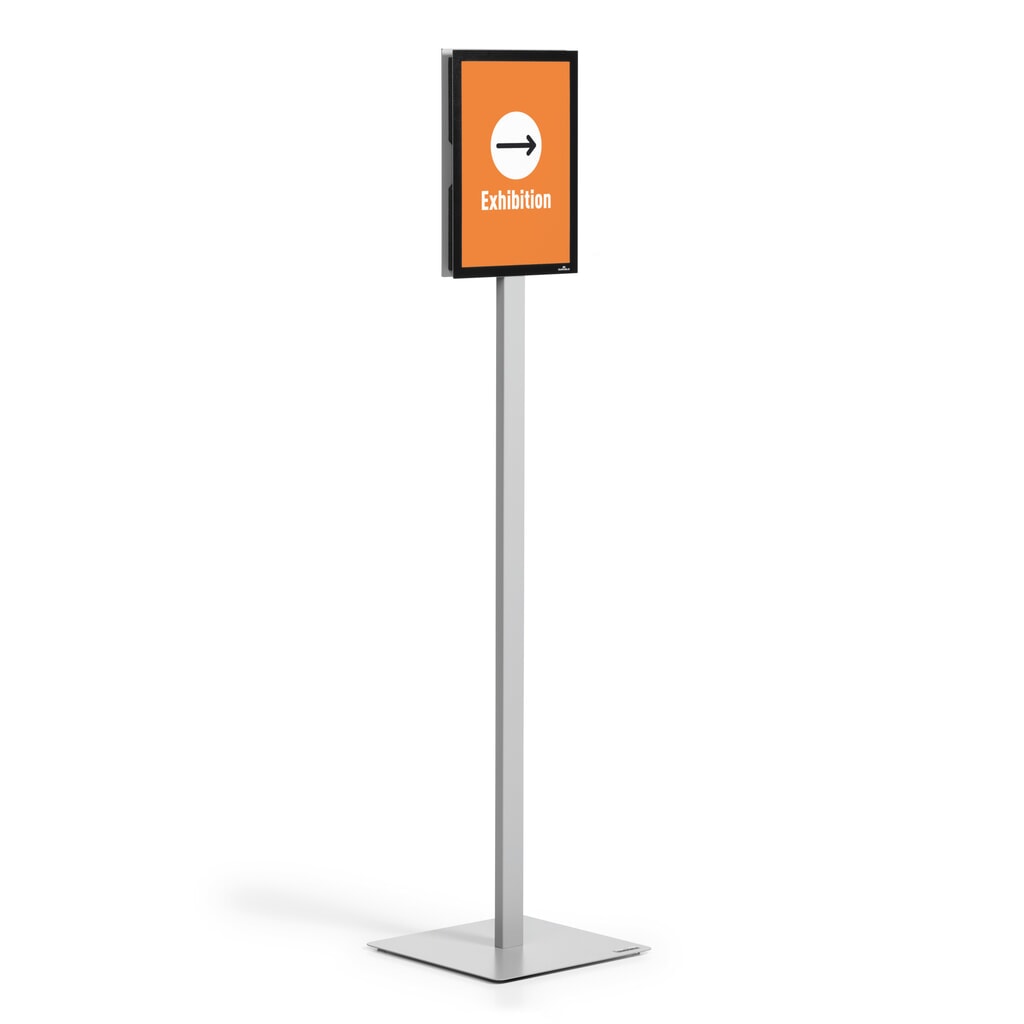DURABLE Supporto a pavimento INFO STAND Basic, DIN A4 Immagine del prodotto n. 1: DURABLE Supporto a pavimento INFO STAND Basic, DIN A4