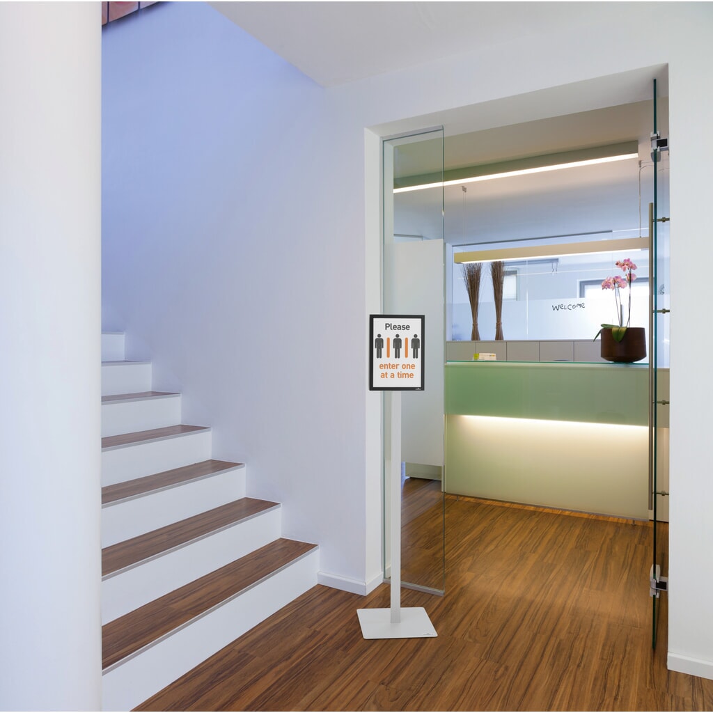 DURABLE Supporto a pavimento INFO STAND Basic, DIN A4 Immagine del prodotto n. 4: DURABLE Supporto a pavimento INFO STAND Basic, DIN A4