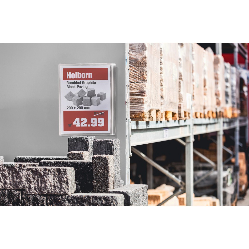 Immagine del prodotto n. 2: Tasca porta poster DURABLE, impermeabile, DIN A3, autoadesiva