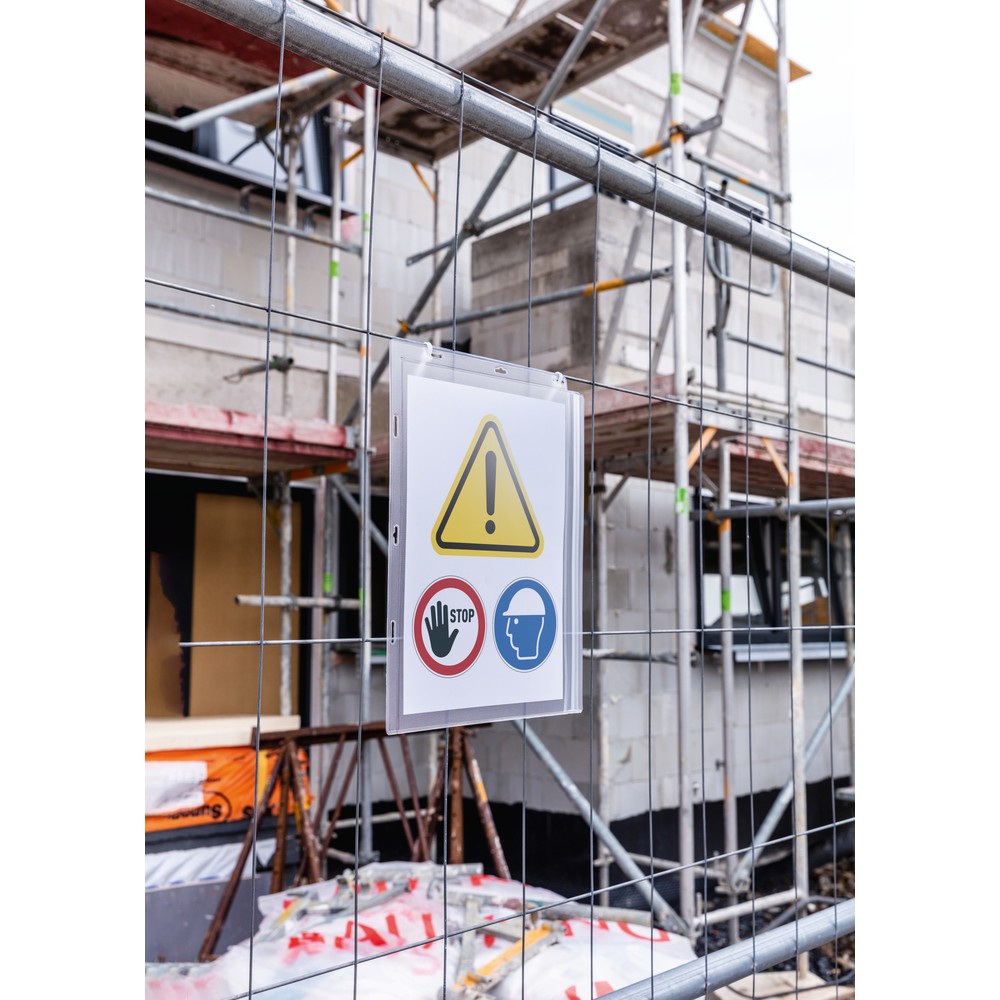 Immagine del prodotto n. 2: Tasca porta poster DURABLE, impermeabile, DIN A4, serracavi