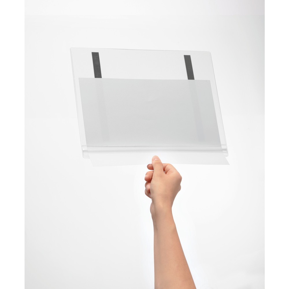 Immagine del prodotto n. 3: Tasca porta poster DURABLE, impermeabile, DIN A4, magnetica