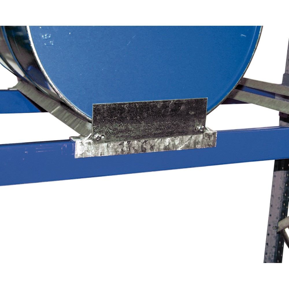 Immagine del prodotto: Protezione anti-sbordamento per scaffalatura per fusti, incl. vasca di raccolta, zincata