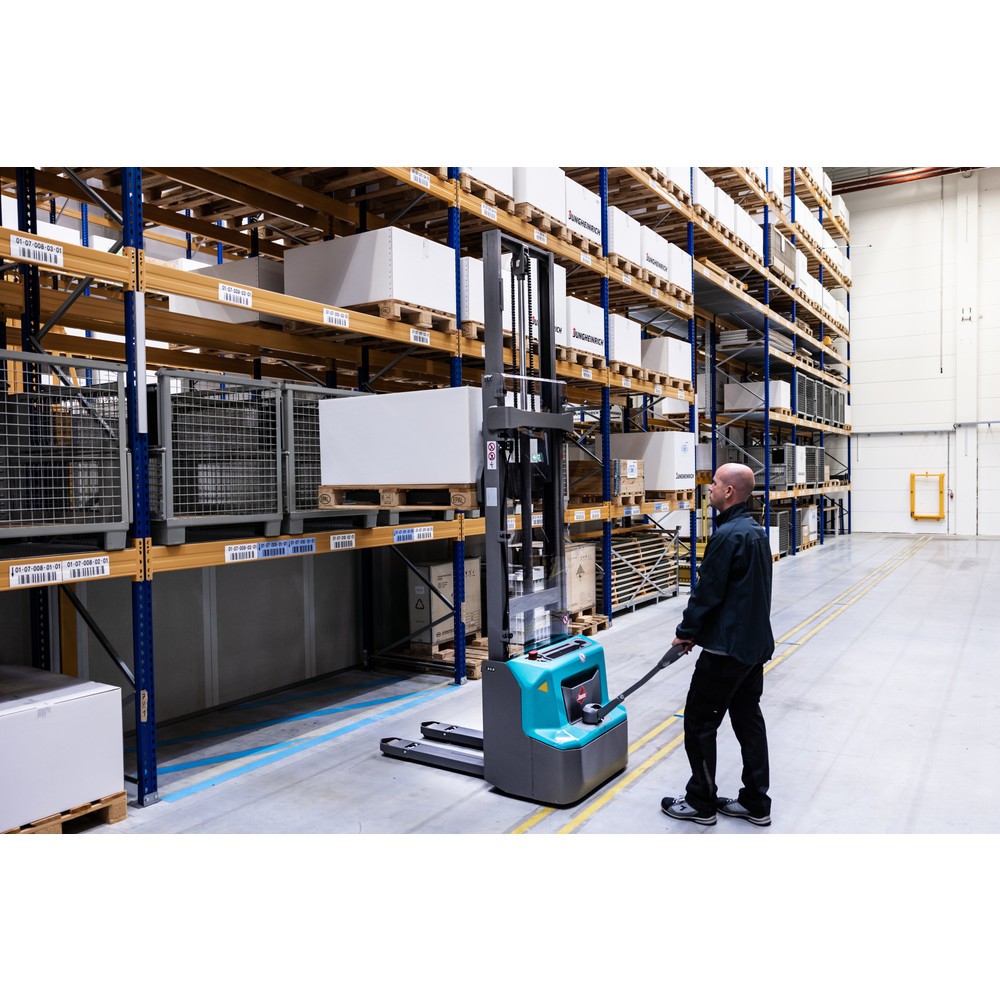 Immagine del prodotto n. 7: Elevatore elettrico Ameise® PSE 1.2, doppio montante telescopico, altezza di sollevamento 2.900 mm, portata 1.200 kg
