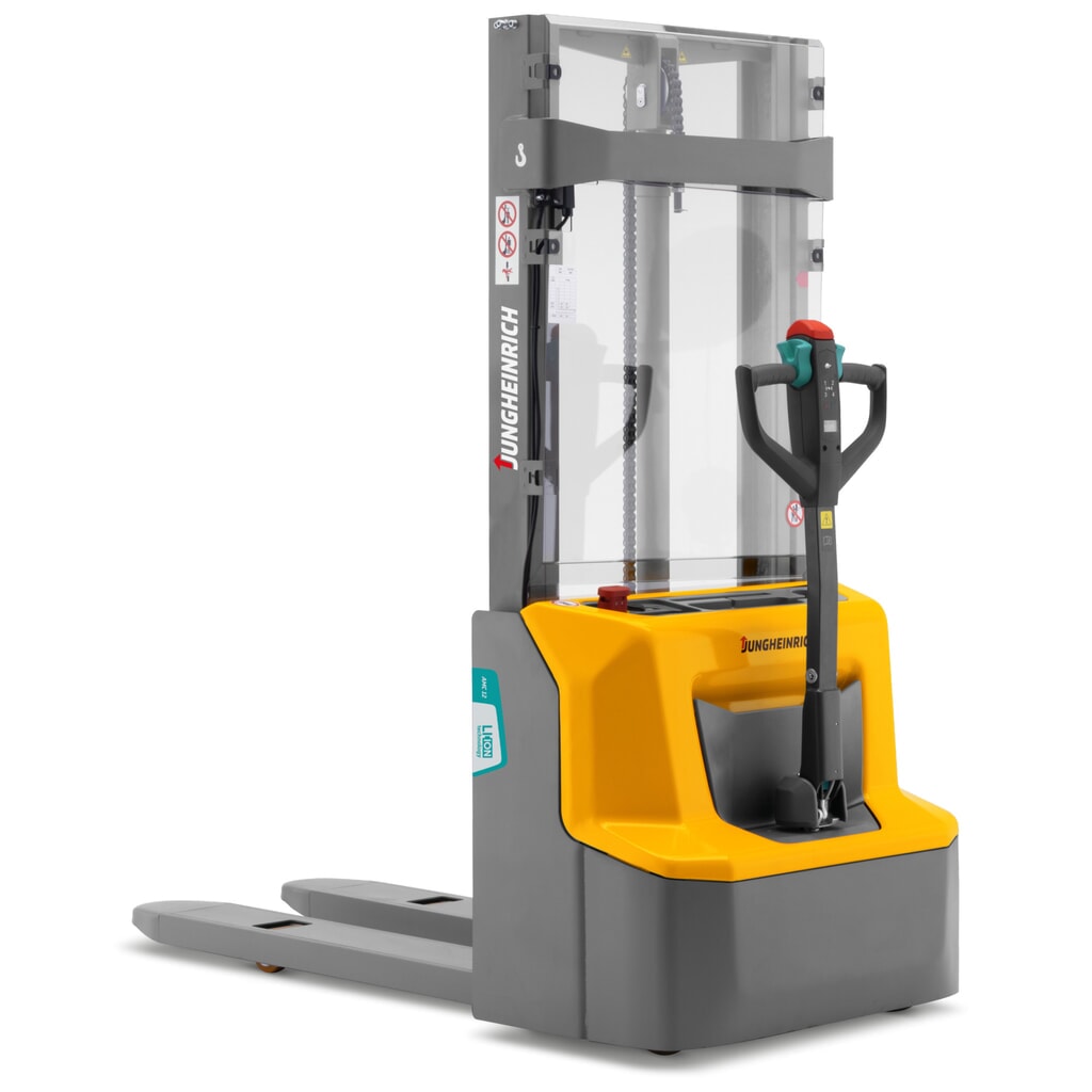 Jungheinrich stoccatore elettrico AMC 12, doppio montante telescopico, altezza di sollevamento 2.600 mm, portata 1.200 kg Immagine del prodotto n. 5: Jungheinrich stoccatore elettrico AMC 12, doppio montante telescopico, altezza di sollevamento 2.600 mm, portata 1.200 kg