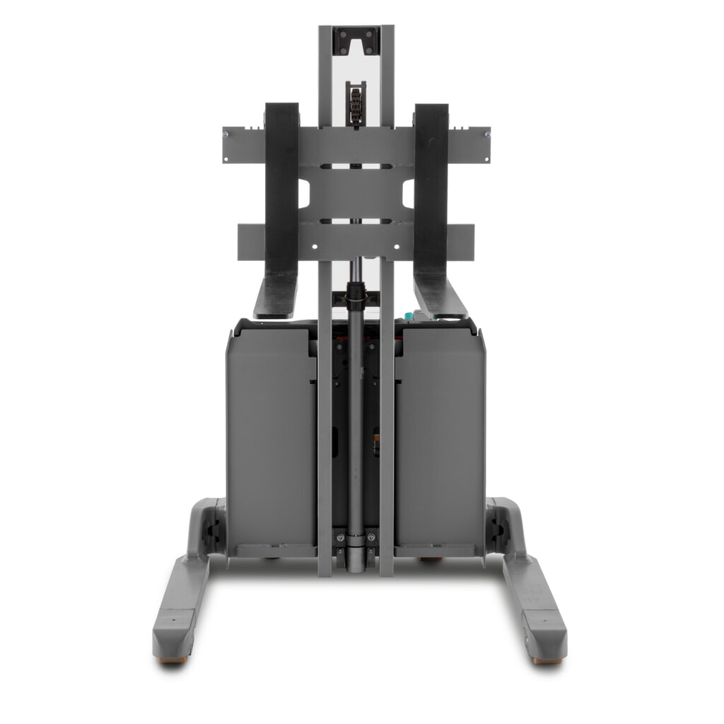 Jungheinrich stoccatore elettrico EJC 110bi E, montante singolo, altezza di sollevamento 1.230 mm, portata 1.000 kg, idraulico proporzionale, distanza tra le razze di 891 mm Immagine del prodotto n. 4: Jungheinrich stoccatore elettrico EJC 110bi E, montante singolo, altezza di sollevamento 1.230 mm, portata 1.000 kg, idraulico proporzionale, distanza tra le razze di 891 mm