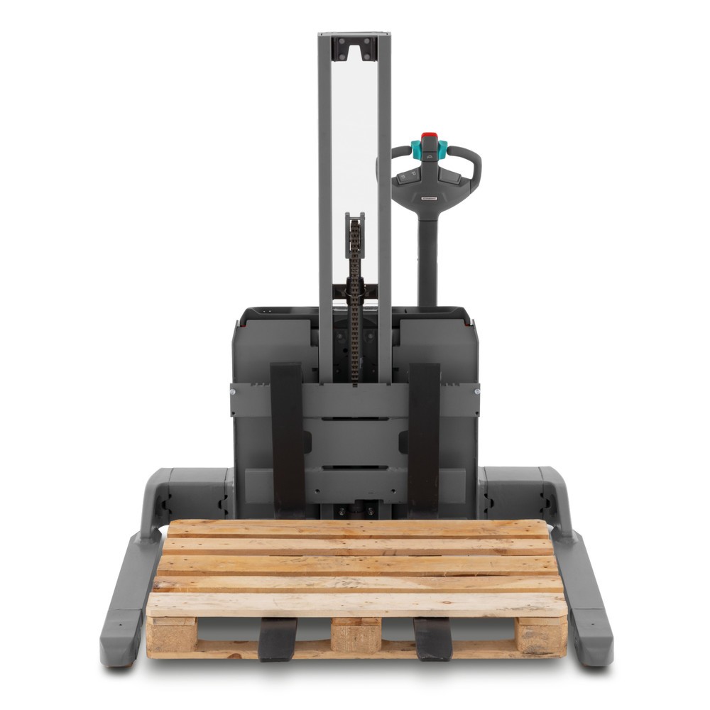 Immagine del prodotto n. 10: Elevatore elettrico Jungheinrich EJC 110bi E, montante singolo, altezza di sollevamento 2.030 mm, portata 1.000 kg, idraulico proporzionale, distanza tra le razze di 1.270 mm