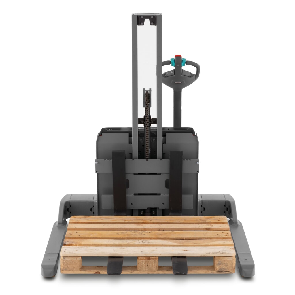 Jungheinrich stoccatore elettrico EJC 110bi E, montante singolo, altezza di sollevamento 1.230 mm, portata 1.000 kg, idraulico proporzionale, distanza tra le razze di 891 mm Immagine del prodotto n. 10: Jungheinrich stoccatore elettrico EJC 110bi E, montante singolo, altezza di sollevamento 1.230 mm, portata 1.000 kg, idraulico proporzionale, distanza tra le razze di 891 mm