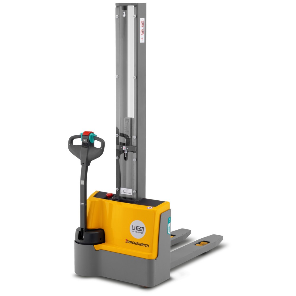 Elevatore elettrico Jungheinrich EJC M10 E - montante singolo, ioni di litio