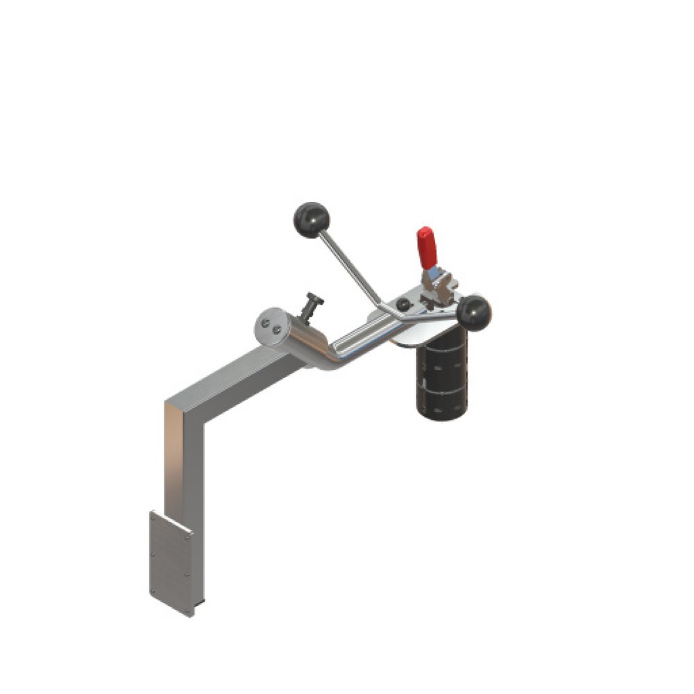 Immagine del prodotto n. 2: Elevatore HOVMAND con manipolatore rotoli per rotoli fino a 40 kg, altezza di sollevamento 1.642 mm, portata 130 kg