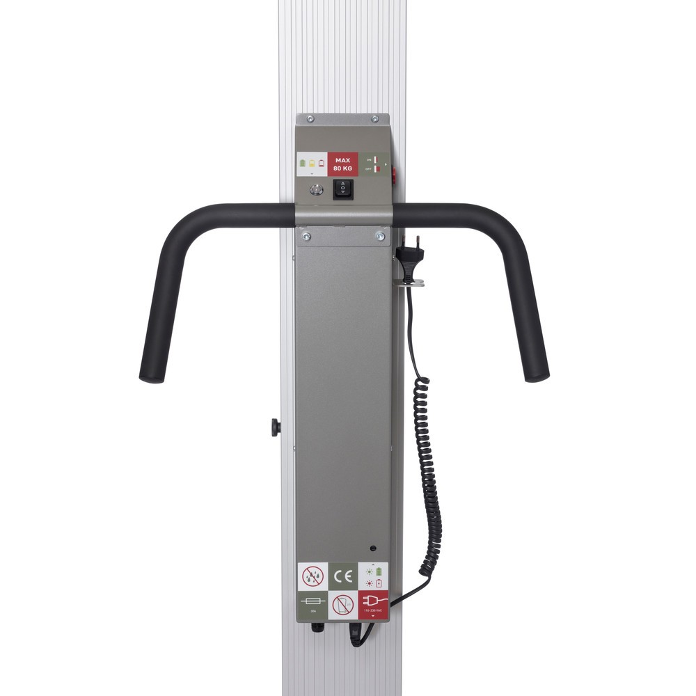 Immagine del prodotto n. 3: Elevatore HOVMAND con manipolatore rotoli per rotoli fino a 40 kg, altezza di sollevamento 1.242 mm, portata 80 kg