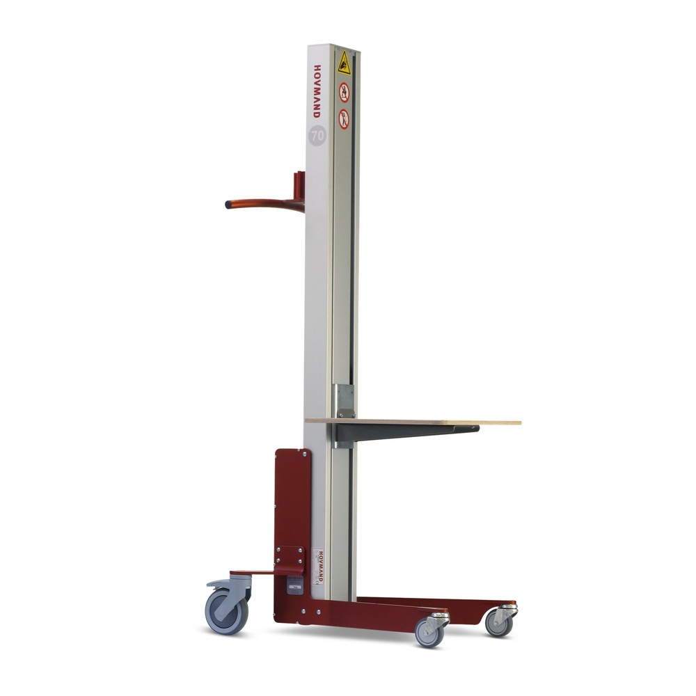Immagine del prodotto n. 1: Elevatore HOVMAND con piattaforma in materiale plastico, area di sollevamento 140-1.351 mm, portata 70 kg