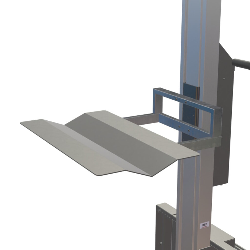 Immagine del prodotto n. 2: Elevatore HOVMAND con piattaforma per rotoli fino a 50 kg, altezza di sollevamento 1.242 mm, portata 80 kg