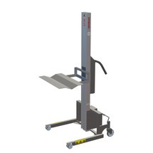  Elevatore HOVMAND con piattaforma per rotoli fino a 50 kg, altezza di sollevamento 1.242 mm, portata 80 kg