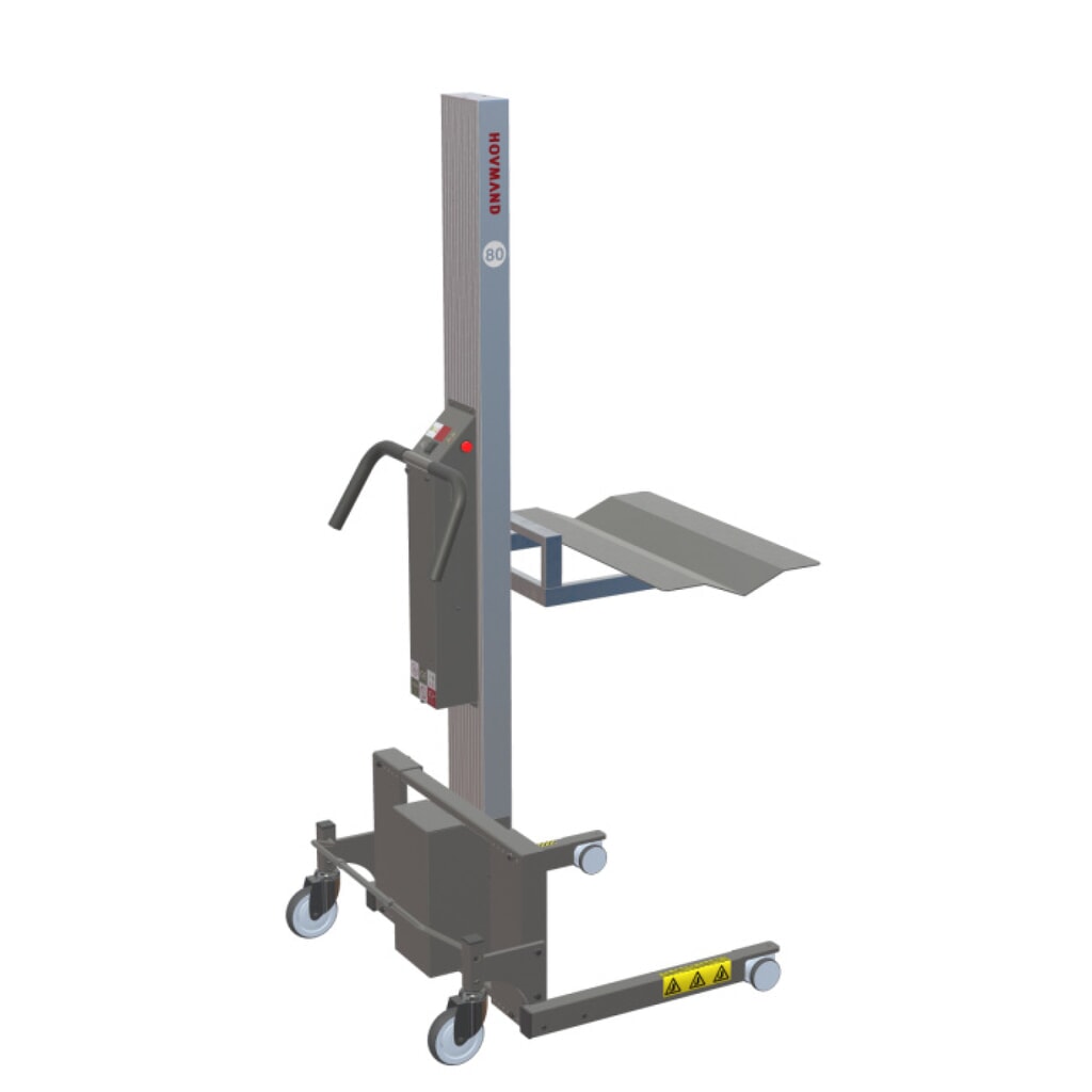 Elevatore HOVMAND con piattaforma per rotoli fino a 50 kg, altezza di sollevamento 1.242 mm, portata 80 kg Immagine del prodotto n. 3: Elevatore HOVMAND con piattaforma per rotoli fino a 50 kg, altezza di sollevamento 1.242 mm, portata 80 kg