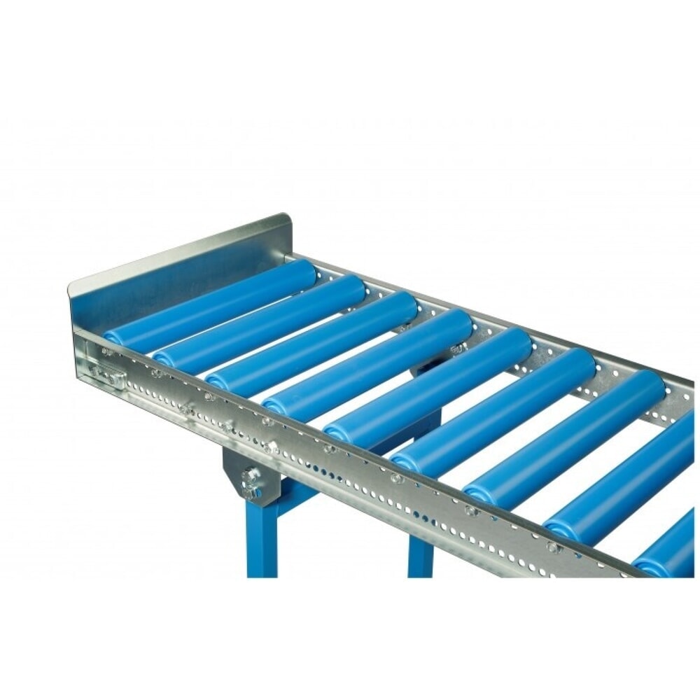 Immagine del prodotto: Battuta di fine corsa zincata e avvitata per rulliere leggere e per piccoli carichi BLUME, larghezza rulliera 800 mm