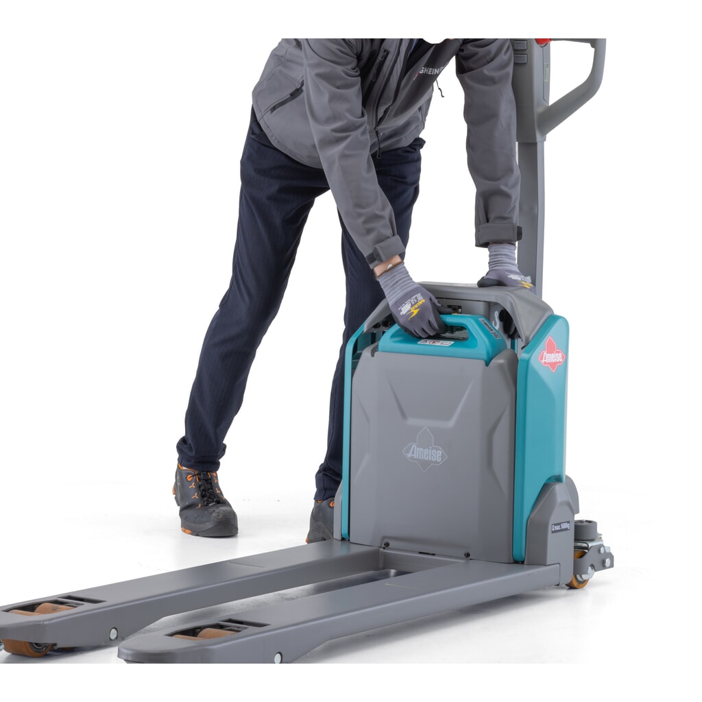 Batteria di ricambio per transpallet elettrico Ameise PTE 1.6 - ioni di litio Immagine del prodotto n. 2: Batteria di ricambio per transpallet elettrico Ameise PTE 1.6 - ioni di litio