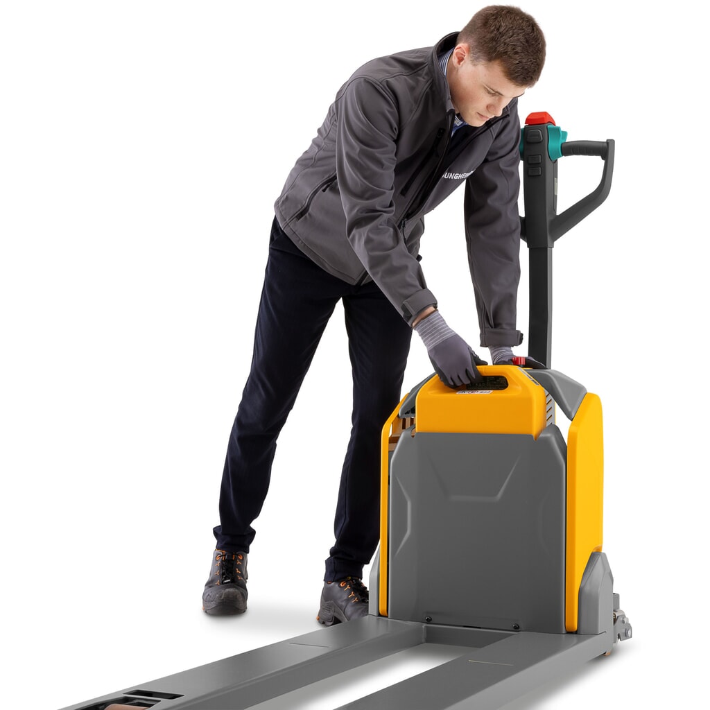 Batteria di ricambio per transpallet elettrico Jungheinrich AME 16 - ioni di litio Immagine del prodotto: Batteria di ricambio per transpallet elettrico Jungheinrich AME 16 - ioni di litio