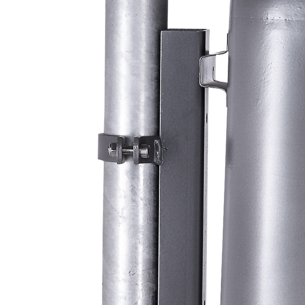 Immagine del prodotto: RENNER Fascetta di fissaggio universale per contenitore per rifiuti in lamiera d’acciaio, utensile di montaggio incluso, 2 pz/UV