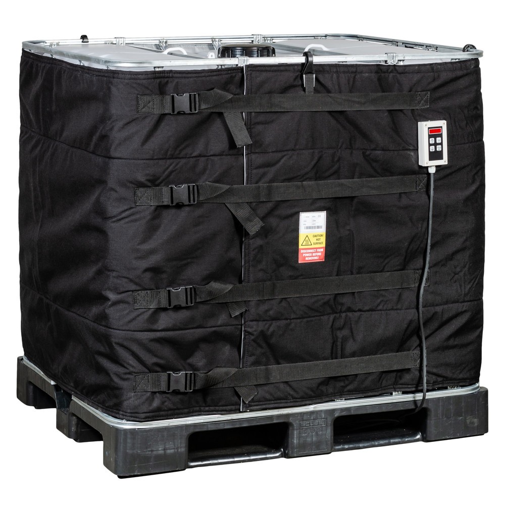 Immagine del prodotto: Fascia riscaldante per contenitori IBC Kuhlmann con regolatore digitale, 1.000 l, 0-40 ºC, 230 V, 1.300 W, LxA 4.400 x 1.000 mm
