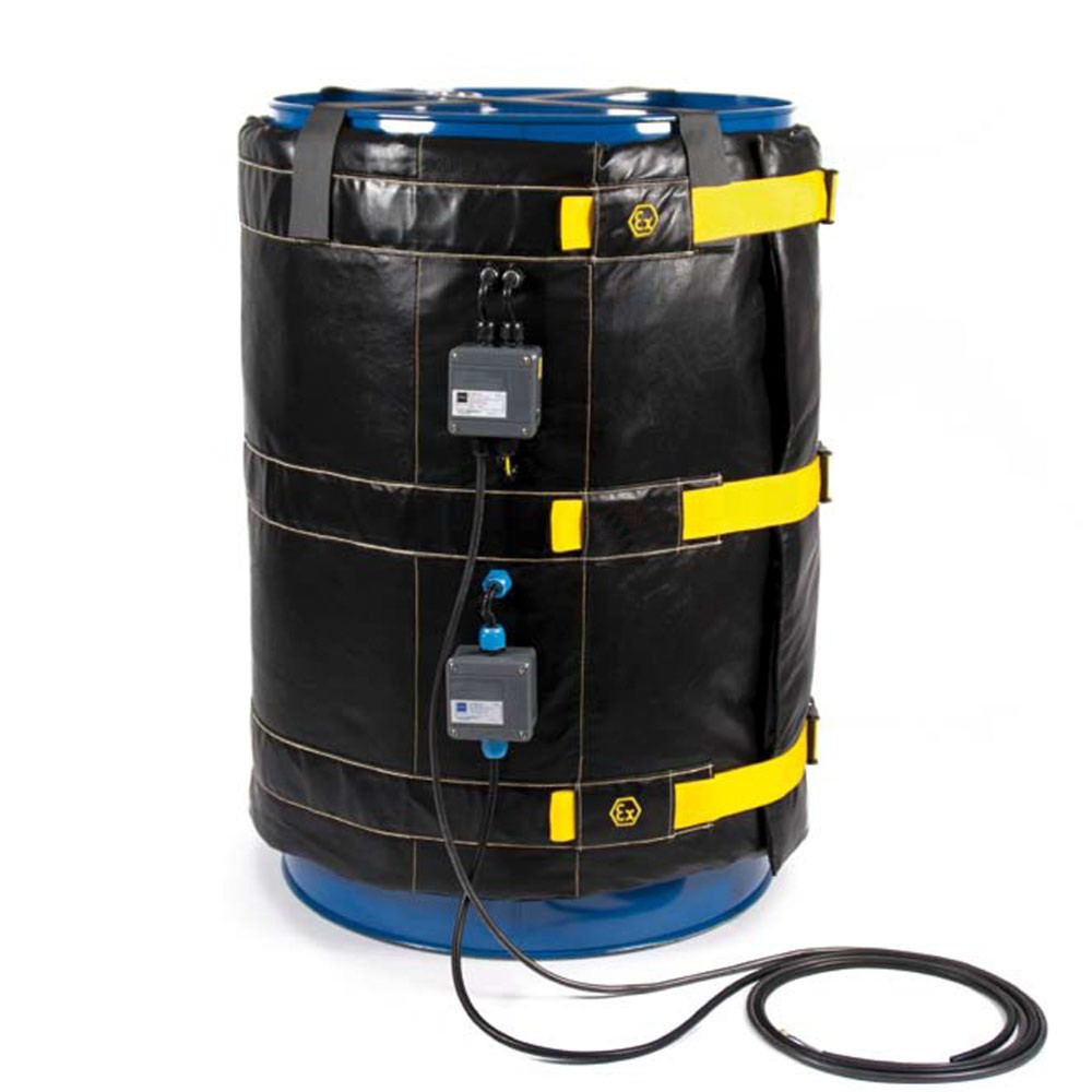 Immagine del prodotto: Fascia riscaldante per fusti ATEX Kuhlmann, 30 l, 230 V, 350 W, LuxLaxA 1.200 x 25 x 400 mm