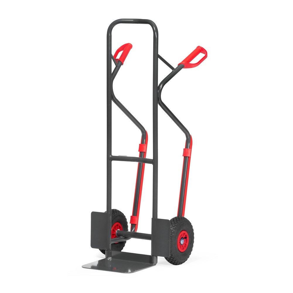 Stapelkarre Ameise®, Aluminium, mit Gleitkufen