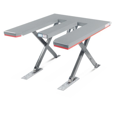 Piano elevatore a pantografo piatto FLEXLIFT, a E
