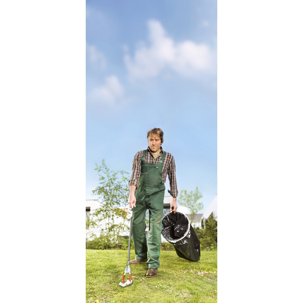 Immagine del prodotto n. 2: FLORA Pinza prendi-oggetti, impugnatura in acciaio, pinza rivestita in materiale plastico, lunghezza 1.050 mm, 5 pz/SU