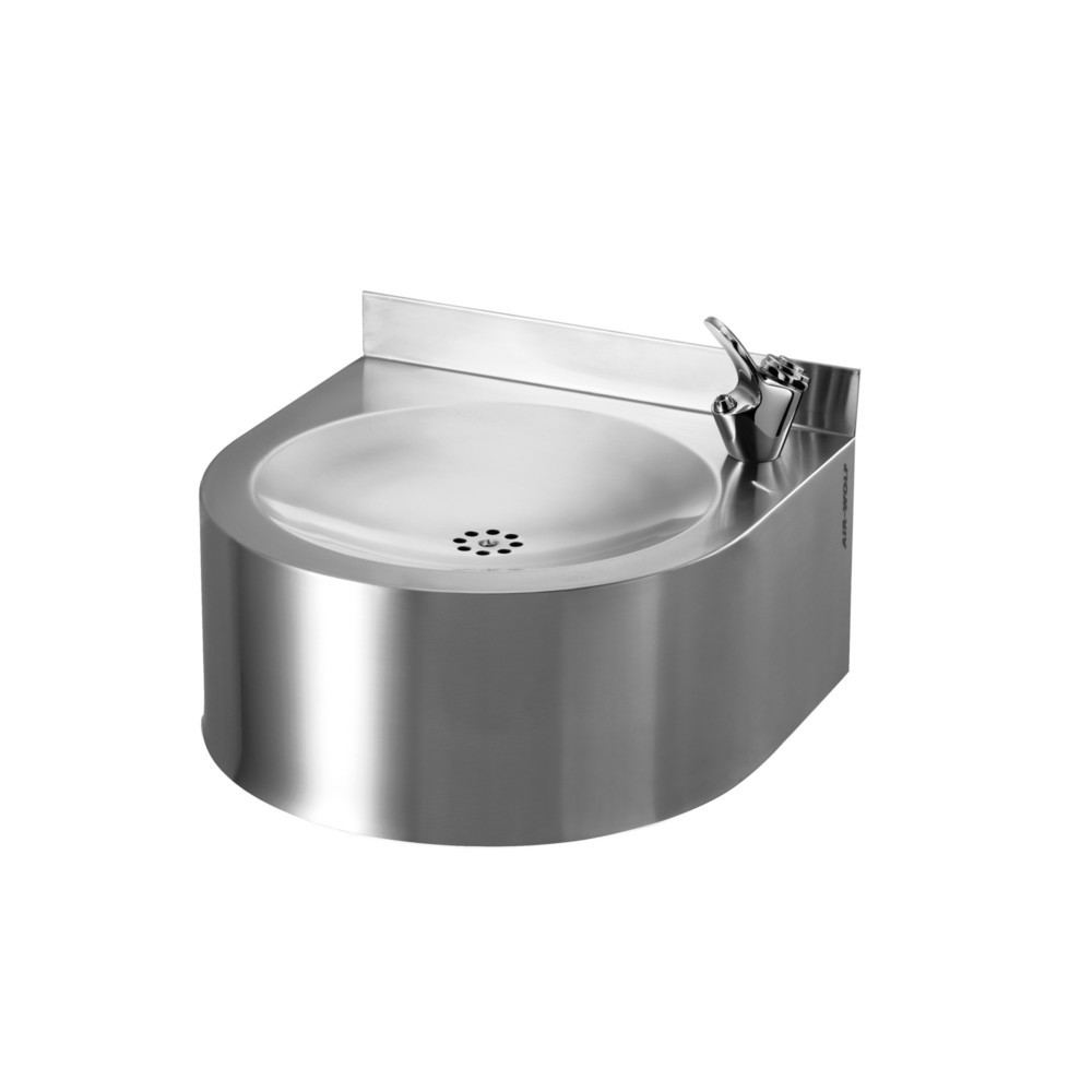 Immagine del prodotto: Fontanella Air-Wolf con getto d'acqua curvo in acciaio inox spazzolato