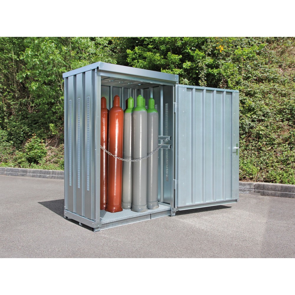 Bauer® Telaio per contenitore di stoccaggio bombole di gas, TRGS 510