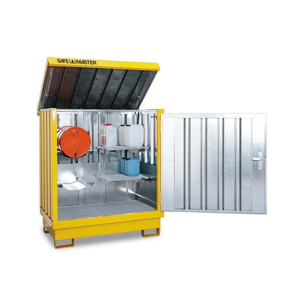 Deposito di materiali pericolosi in acciaio/PE
