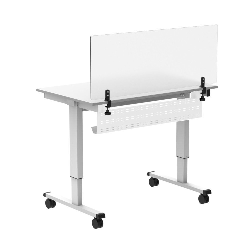 Immagine del prodotto n. 2: Gestione cavi per tavolo larghezza 1.200 mm, bianco