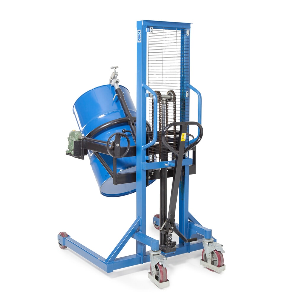 Immagine del prodotto n. 2: Girafusti da 180°, portata 350 kg, sollevamento a timone, altezza di sollevamento 0-1.300 mm