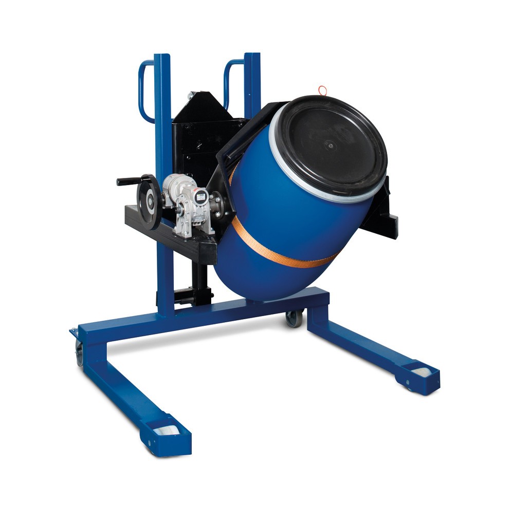 Immagine del prodotto n. 2: Girafusti da 360°, portata 300 kg, pedale, altezza di sollevamento 0-1.400 mm