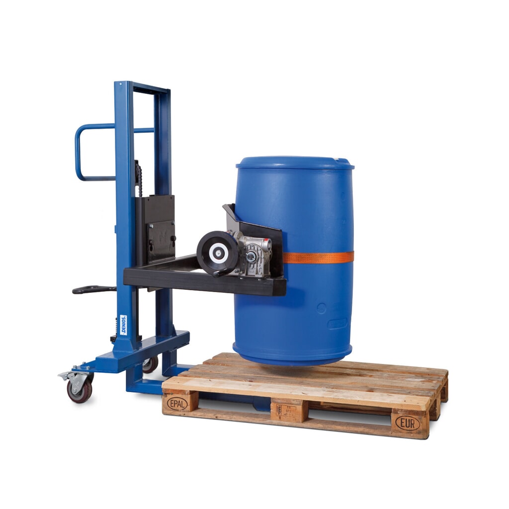 Girafusti da 360°, portata 300 kg, pedale, altezza di sollevamento 120-750 mm Immagine del prodotto: Girafusti da 360°, portata 300 kg, pedale, altezza di sollevamento 120-750 mm