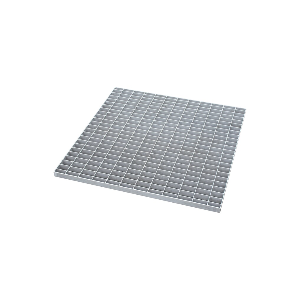 Griglia per vasca di raccolta, acciaio inox, LxP 800 x 800 mm, 1x 200 l Immagine del prodotto: Griglia per vasca di raccolta, acciaio inox, LxP 800 x 800 mm, 1x 200 l