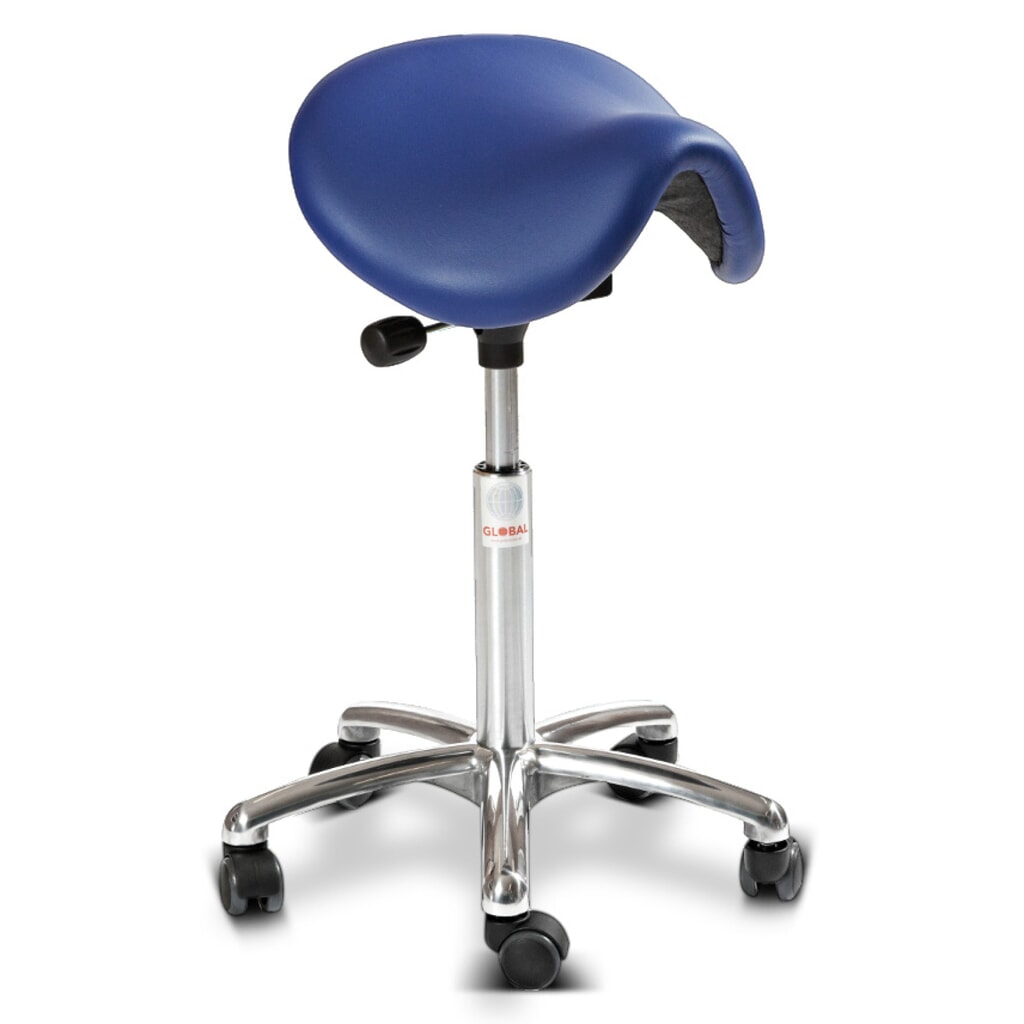 Global Stole A/S Sgabello a sella Dalton, blu Immagine del prodotto: Global Stole A/S Sgabello a sella Dalton, blu