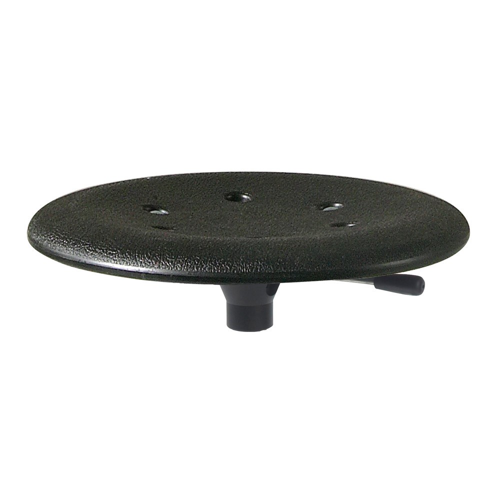 Immagine del prodotto n. 2: Global Stole A/S Sgabello, sedile sagomato in materiale plastico Ø 400 mm, altezza seduta 460-650 mm, base in acciaio, poggiapiedi ad anello