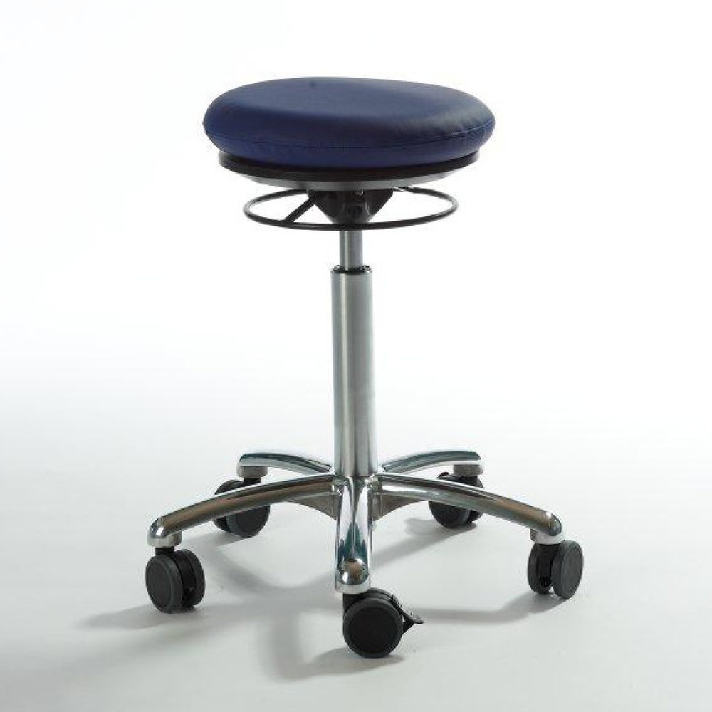 Immagine del prodotto: Global Stole A/S Sgabello Pilates, sedile in similpelle, altezza seduta 540-730 mm, blu