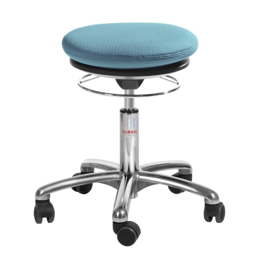 Immagine del prodotto n. 1: Global Stole A/S Sgabello Pilates, tessuto 3D, altezza seduta 450-580 mm, azzurro