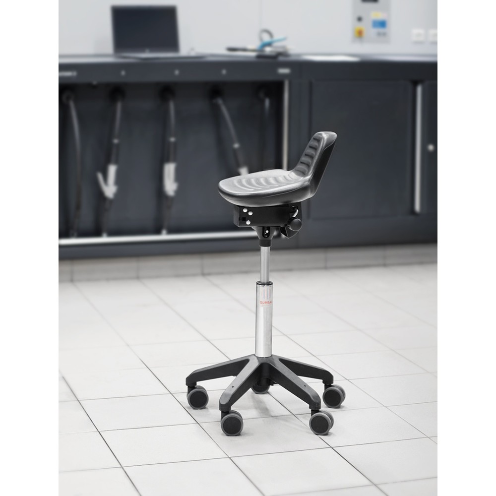 Immagine del prodotto n. 3: Sgabello Global Stole A/S Alfa Octopus, ruote, nero