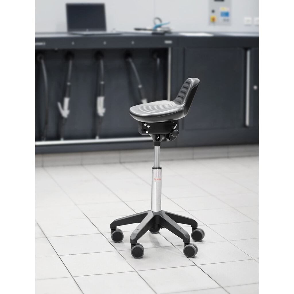 Immagine del prodotto n. 3: Sgabello Global Stole A/S Alfa Octopus, ruote, nero